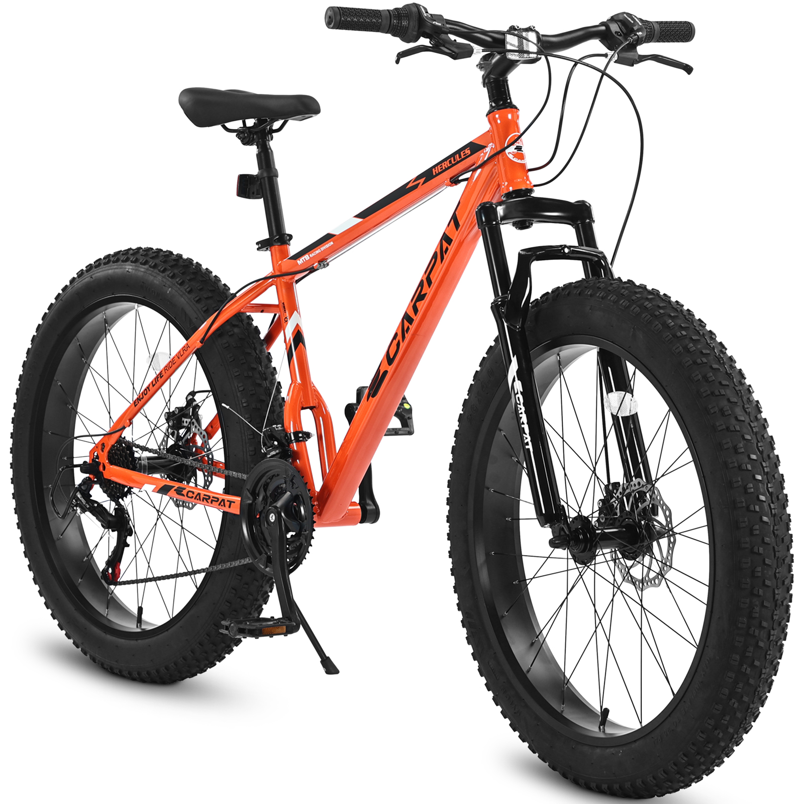 26 Inch Fat Tire Bike - 21 Speed Mountain Bike