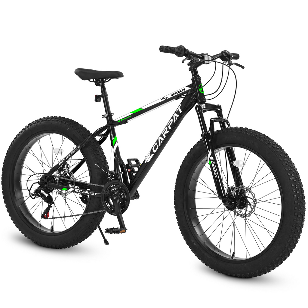 26 Inch Fat Tire Bike - 21 Speed Mountain Bike