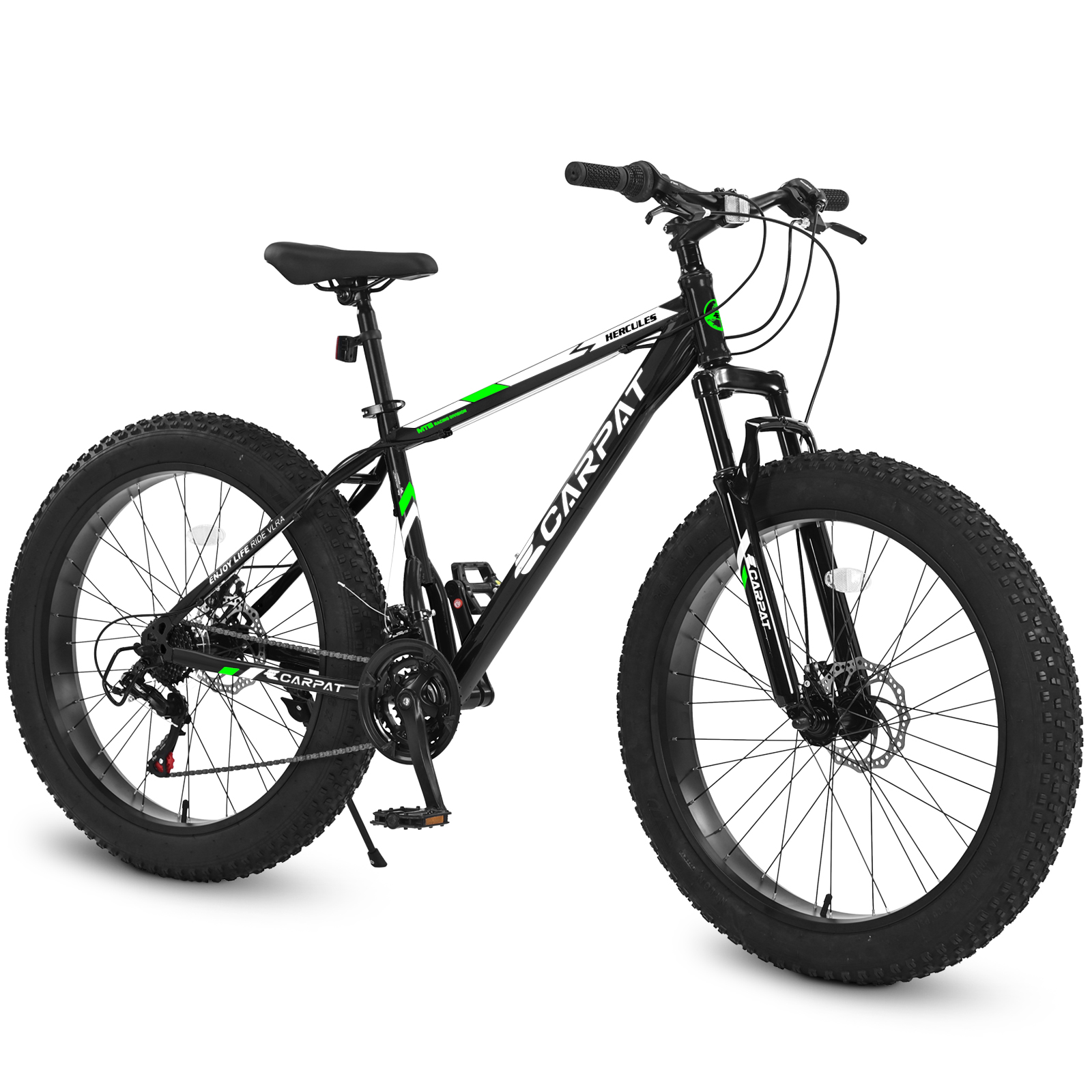 26 Inch Fat Tire Bike - 21 Speed Mountain Bike