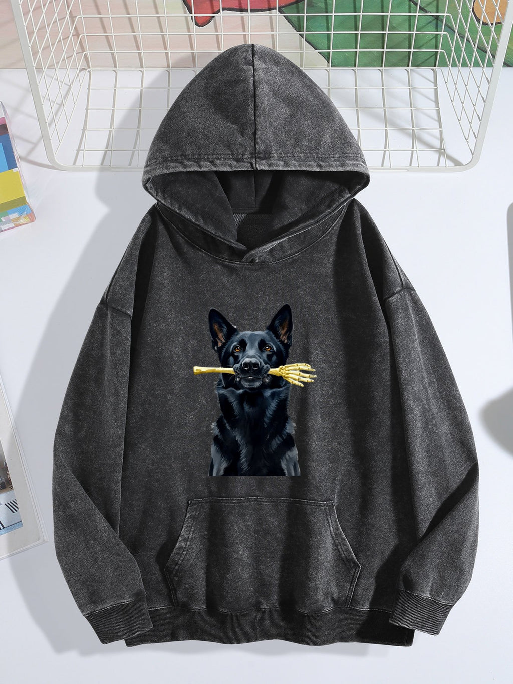 Vintage Wash Hoodie (Front&Back Printing)