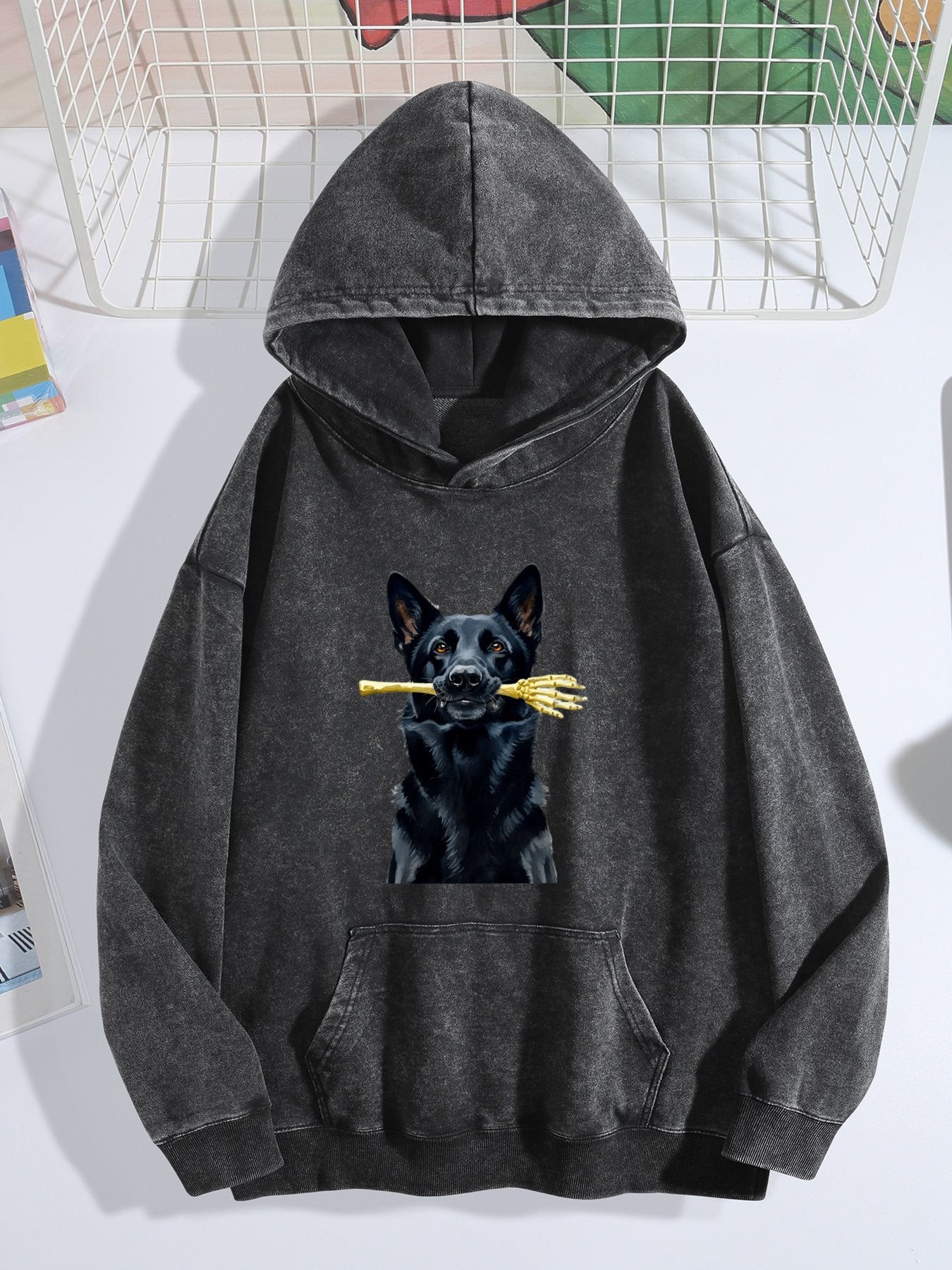 Vintage Wash Hoodie (Front&Back Printing)