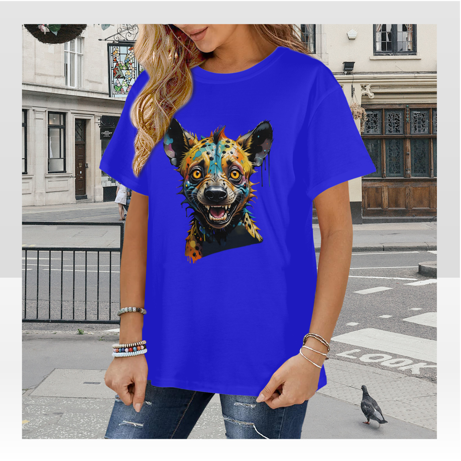 Custom Artwork T‑Shirt — Print Your Own Design on Women's T-Shirt