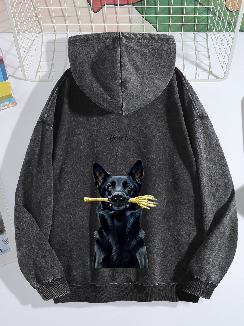 Vintage Wash Hoodie (Front&Back Printing)