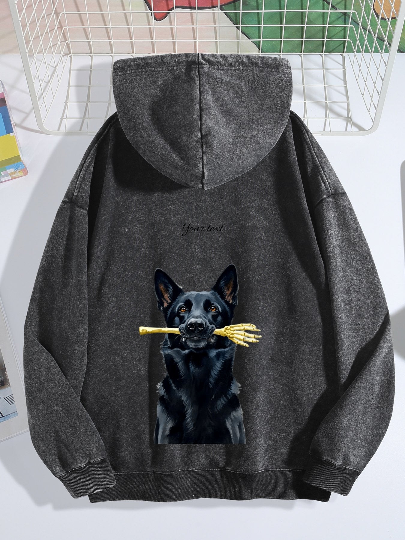 Vintage Wash Hoodie (Front&Back Printing)