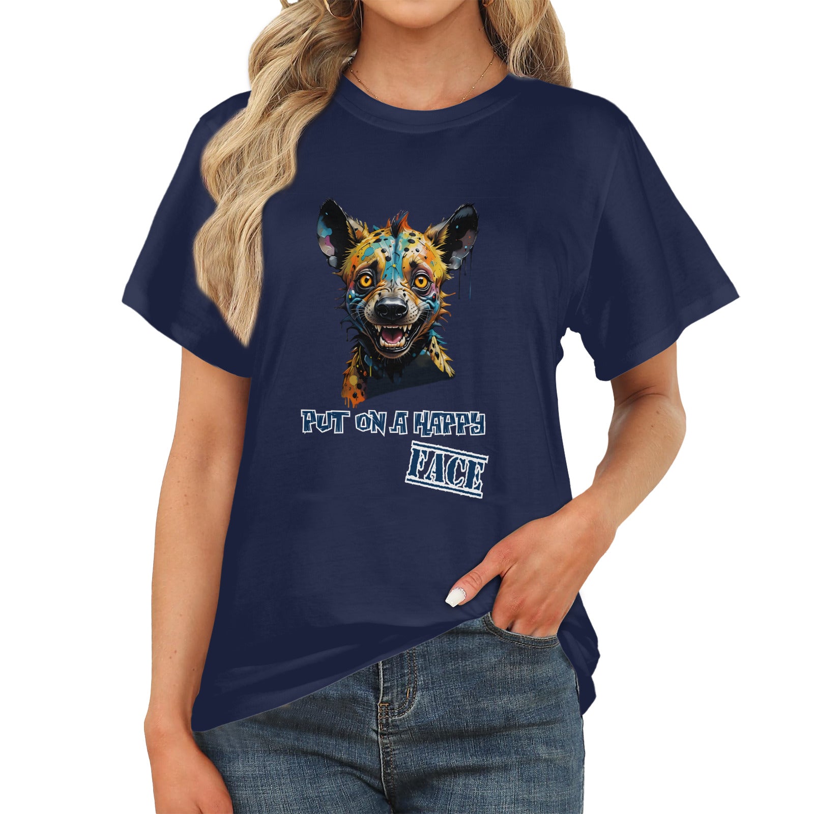 Hyena t-shirt - Women's T-Shirt (Front Printing)